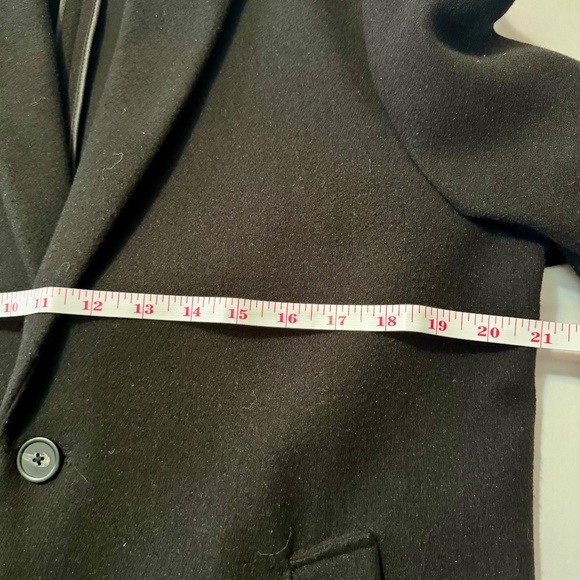 Zara wool blend trench coat size small but fits likes medium stretch - Picture 4 of 6